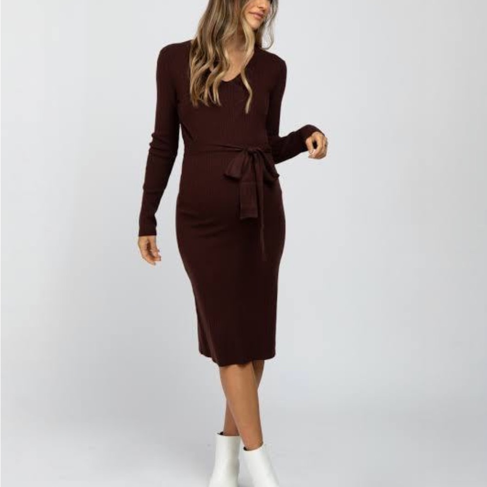 PinkBlush Maternity Sweater Dress